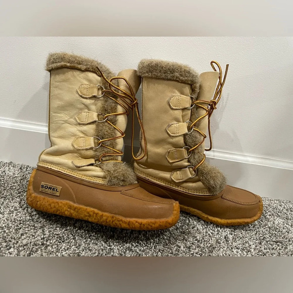Vintage Sorel Nanook women's winter boots, size 6 - Picture 2 of 16